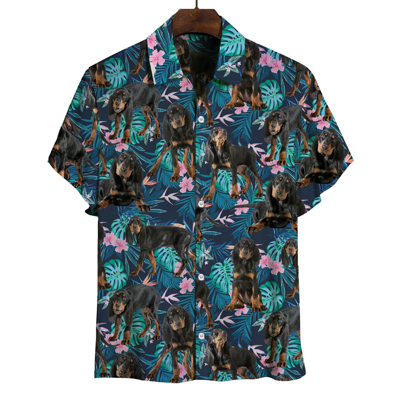 Coonhound Hawaii Shirt Ha4585