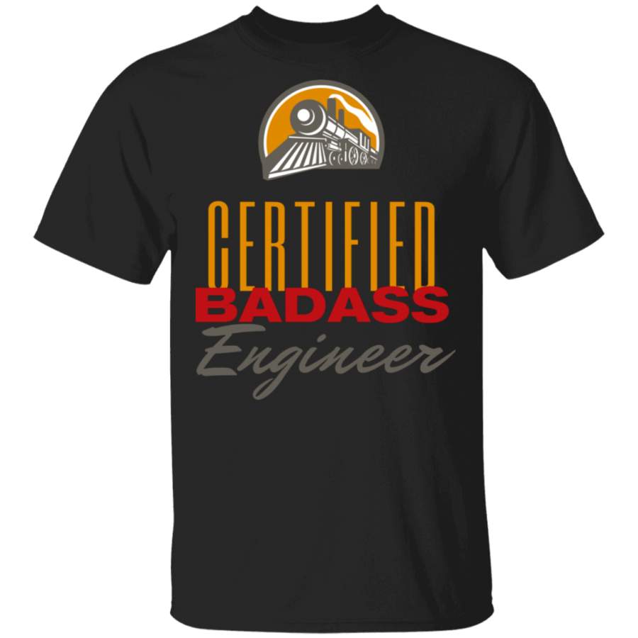 Certified Bad Ass Engineer Men’s Graphic T-Shirt