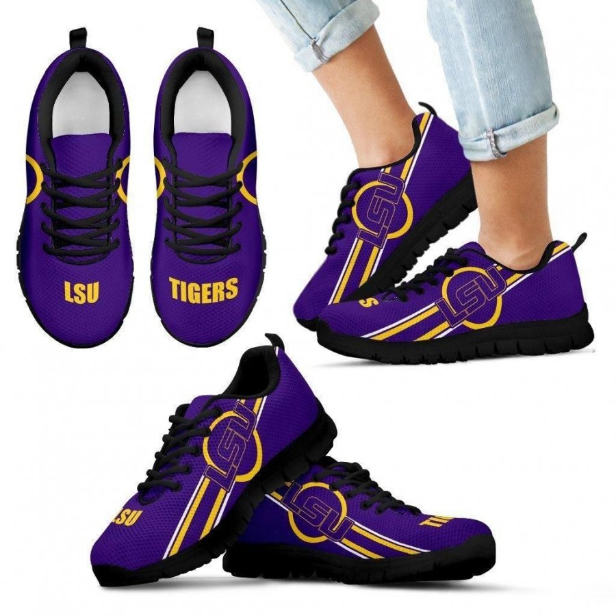 Fall Of Light LSU Tigers Sneakers #778