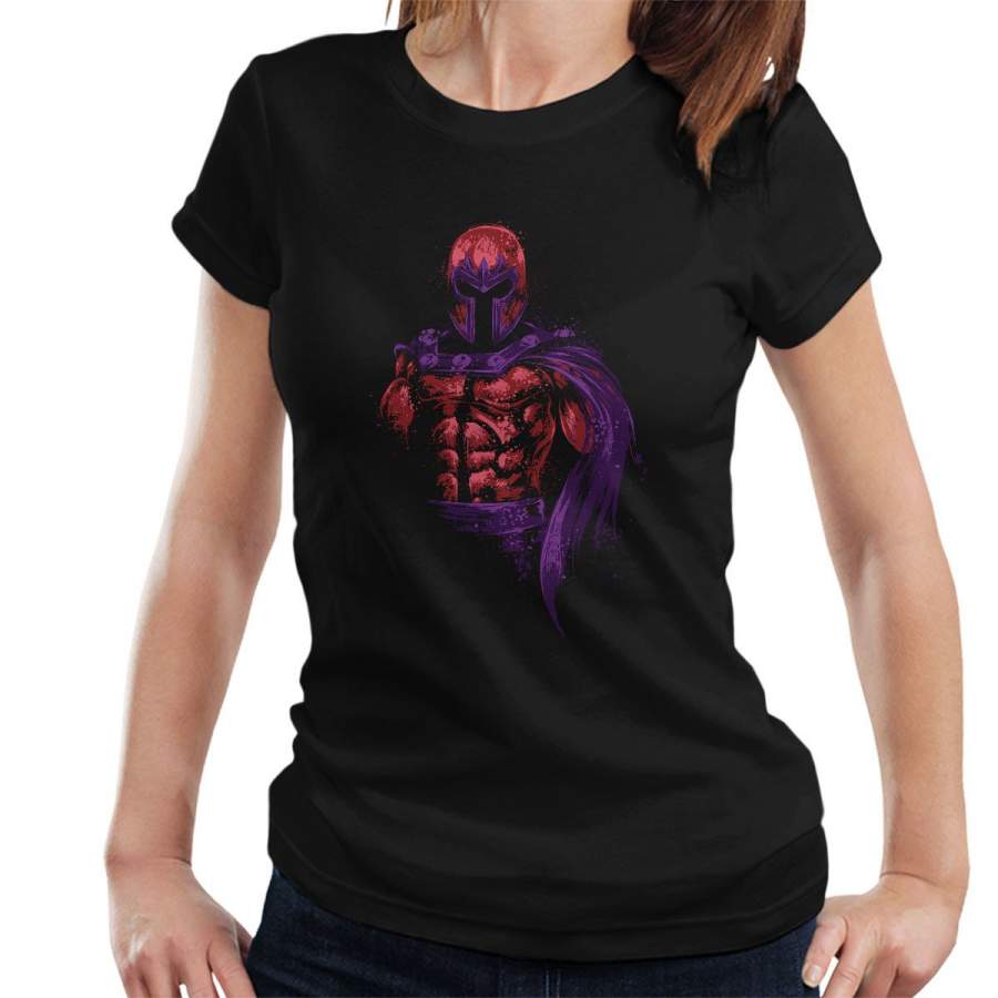 X Men Magnetic Warrior Magneto Women’s T-Shirt