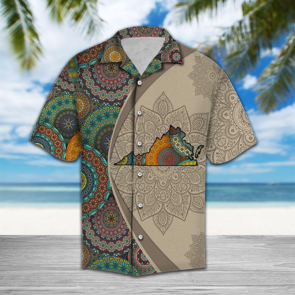 Virginia Mandala Hawaii Shirt For Hawaii Aloha Ha100146