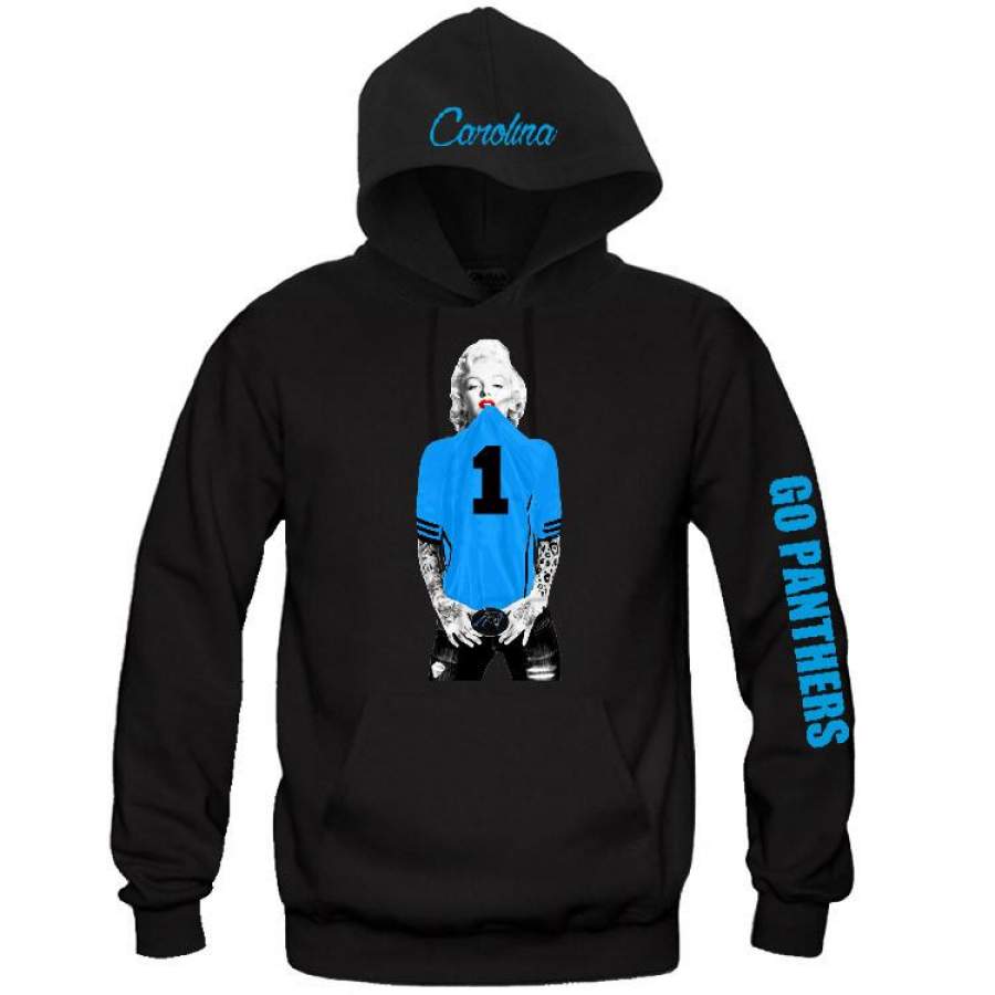 Marilyn Monroe Carolina Panthers Hoodie “3 Prints” Sports Clothing