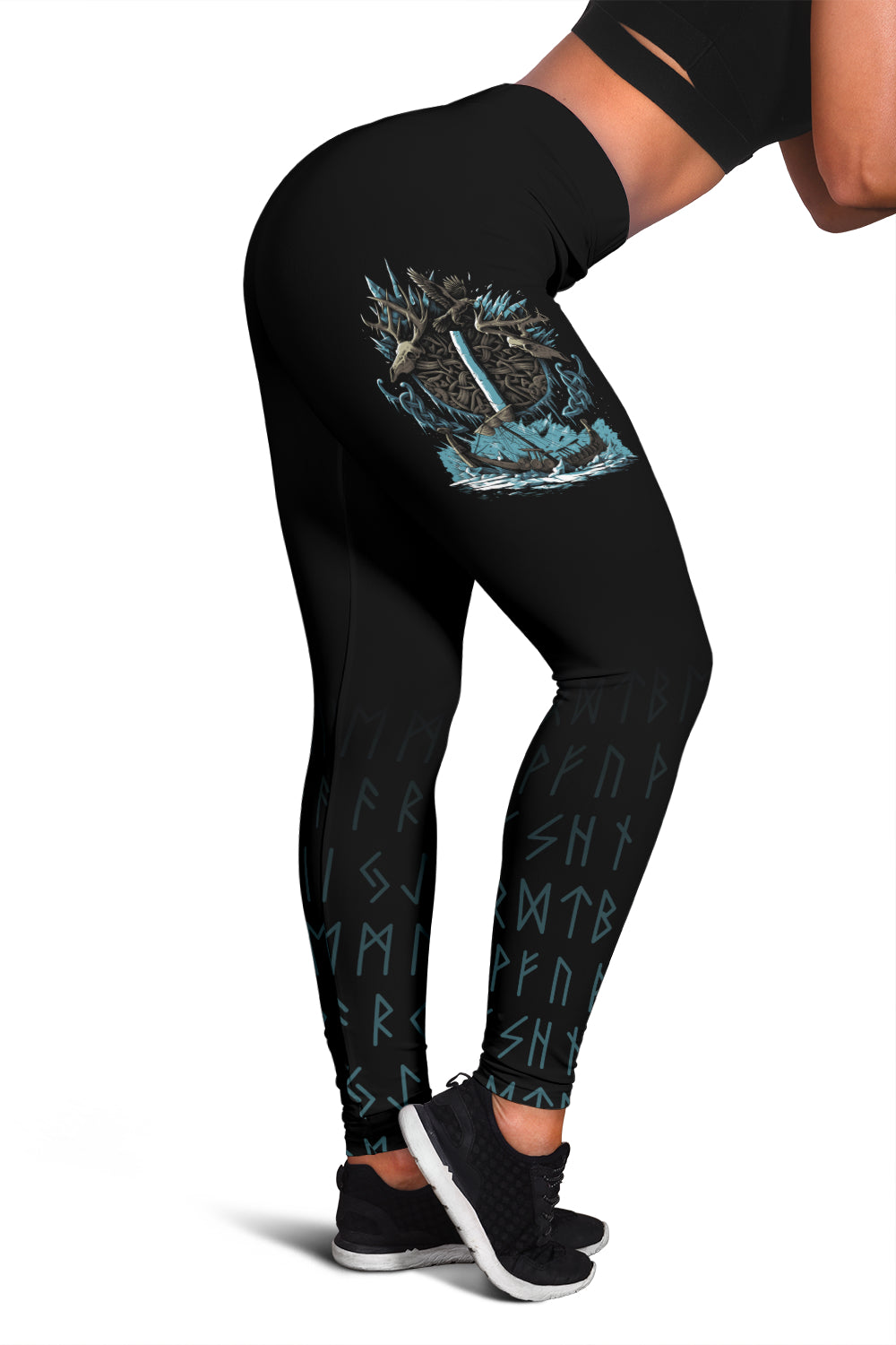 Viking Style Women’S Leggings –  Isaz Rune A31