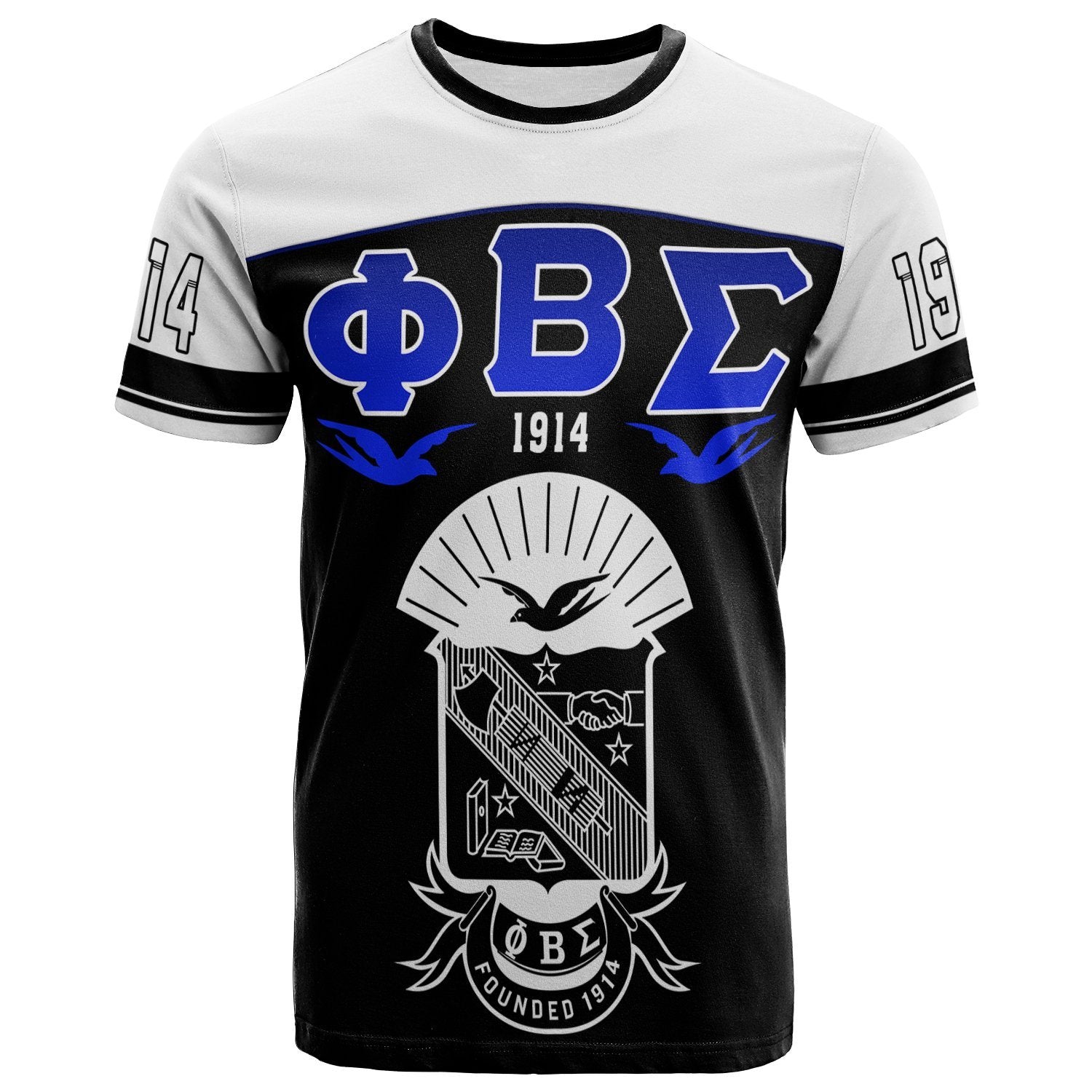 Phi Beta Sigma Impressive Black T-Shirt Lt13