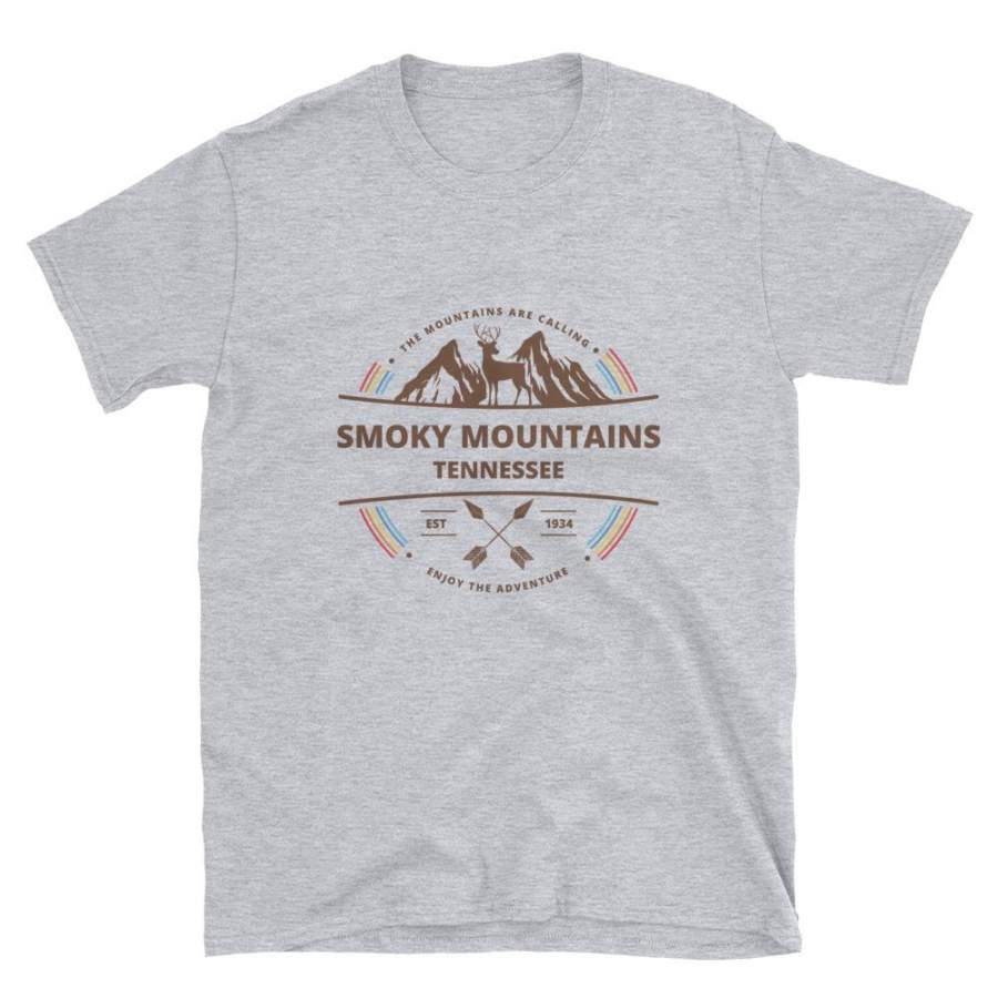 Smoky Mountains National Park Retro T-Shirt – TCshirt