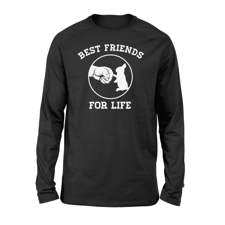 Best Friends For Life – Cute Rabbit Bunny Funny Long Sleeve T-Shirt