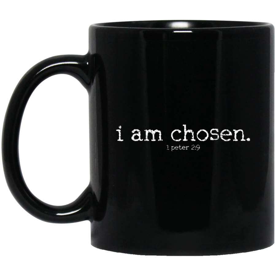 Christian I Am Chosen Bible Verse Vintage Coffee Mug