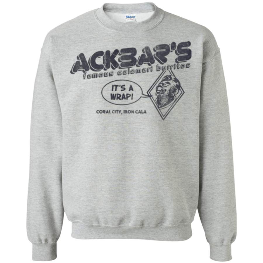 Ackbar’s Burritos Crewneck Sweatshirt