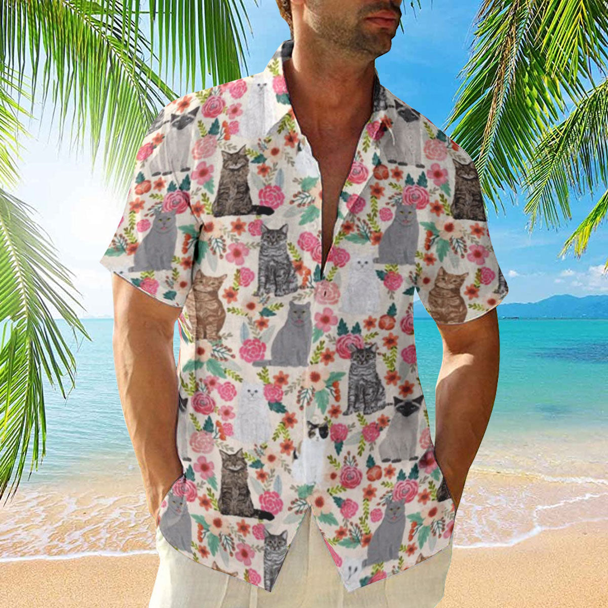 Cat Hawaii Shirt 1 Ha79752