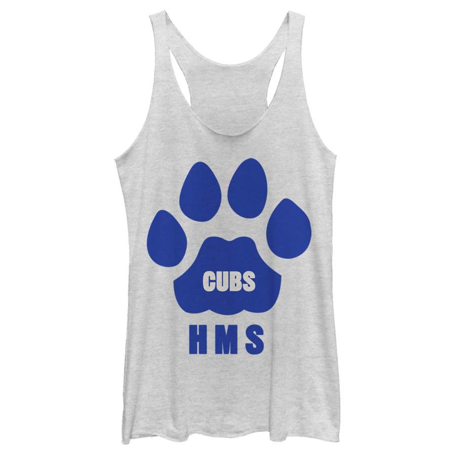 Stranger Things Women’s Hawkins Middle School Cubs Logo  Racerback Tank