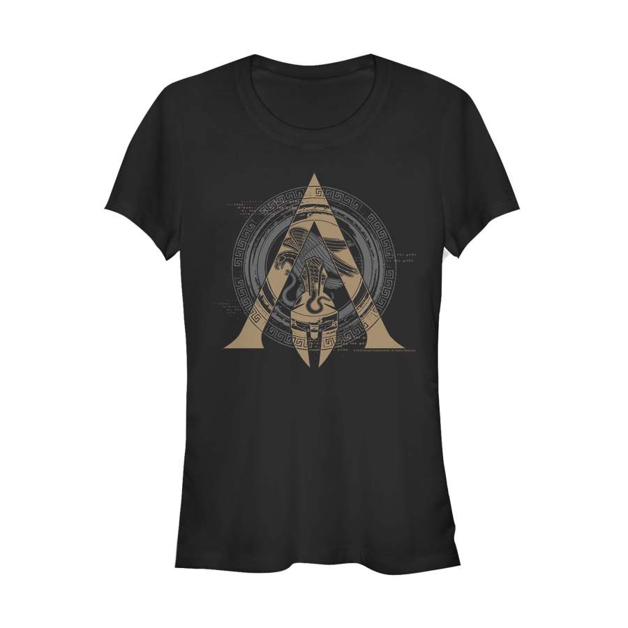 Assassin’s Creed Junior’s Odyssey Ornate Crest  T Shirt