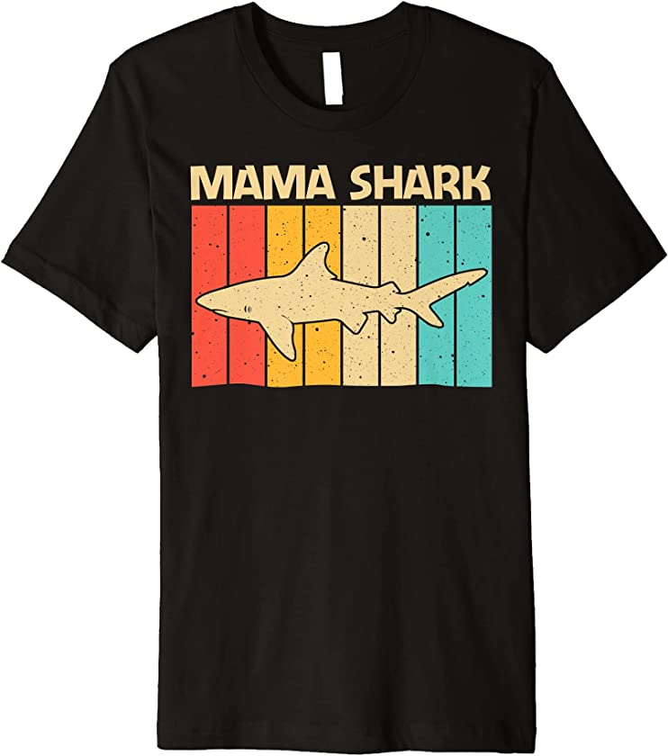 Cool Shark Design For Women Girls Shark Ocean Animal Lovers Premium T-Shirt