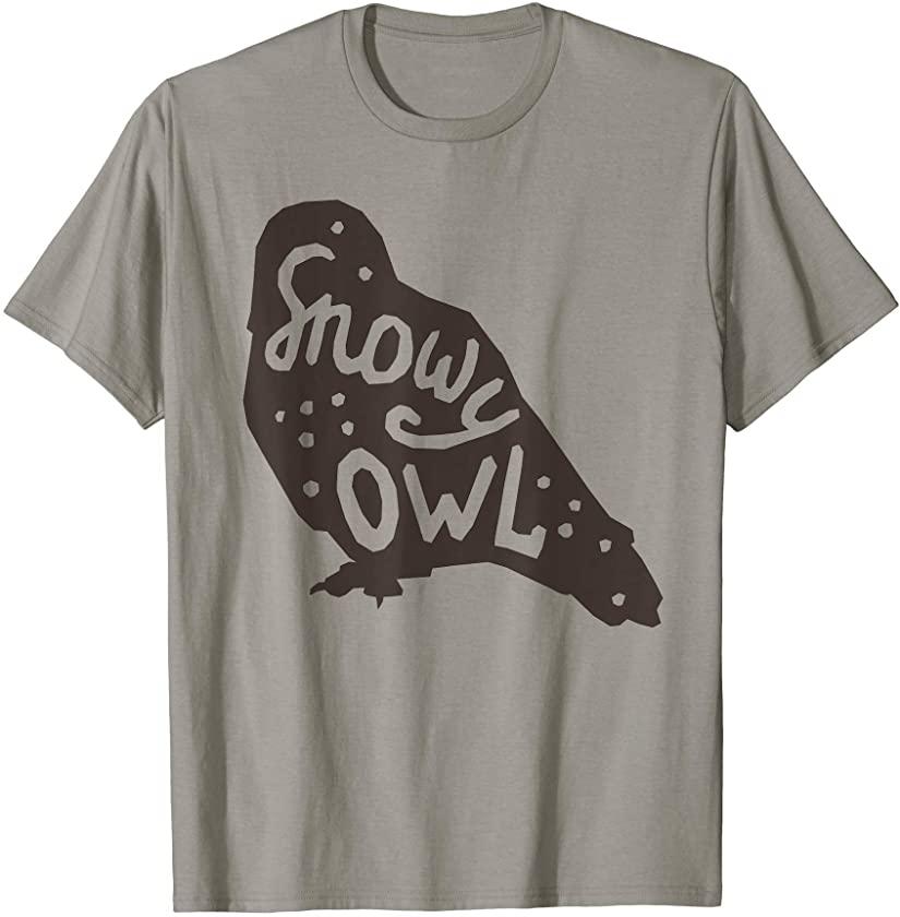 Snowy Owl – Arctic Bird Winter Snow Animal Polar Fun Cute T-Shirt