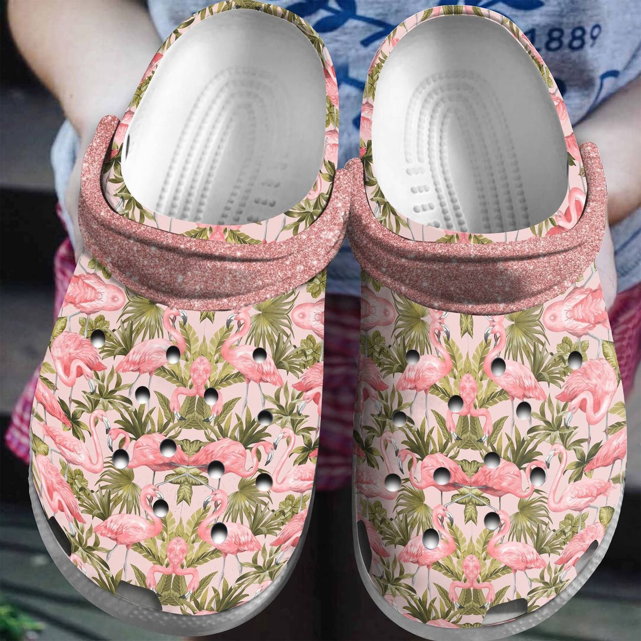 Flamingo Personalized Clog, Custom Name, Text, Color, Number Fashion Style For Women, Men, Kid, Print 3D Outstanding