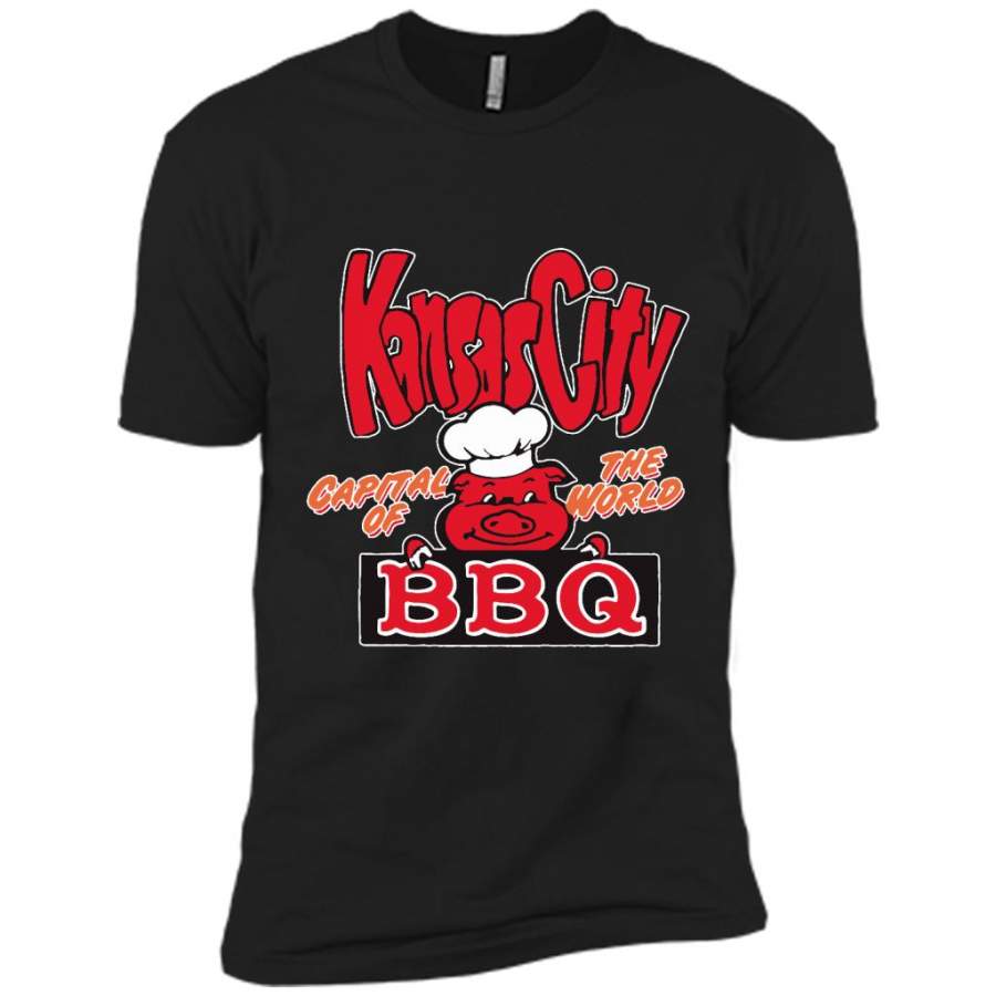 Kansas City Capital Of The World BBQ B – Canvas Unisex USA Shirt