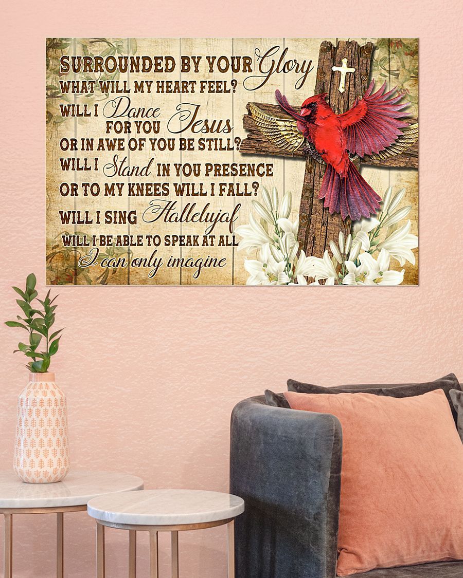 Memorial Gift To Heaven – I Can Only Imagine Horizontal Canvas And Poster | Wall Decor Visual Art
