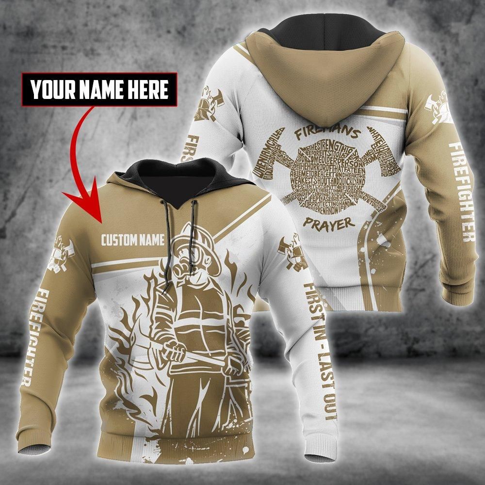 USATOPDEAL.COM – Customize Name Firefighter Hoodie For Men And Women TR1512203HHND