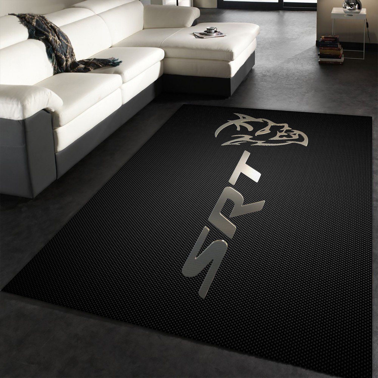 Dodge Challenger Srt Demon Area Rugs Living Room Carpet FN041245 Local Brands Floor Decor The US Decor