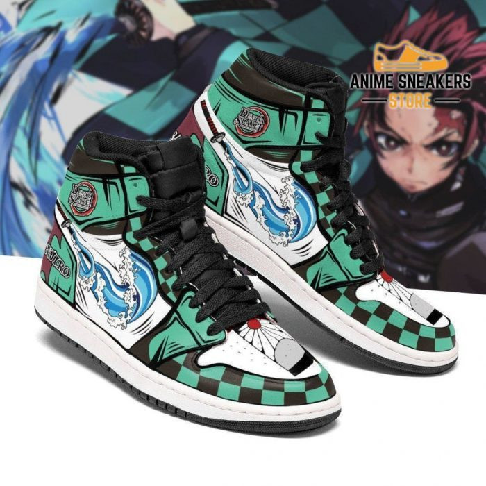 Demon Slayer Tanjiro Custom Jd Sneakers