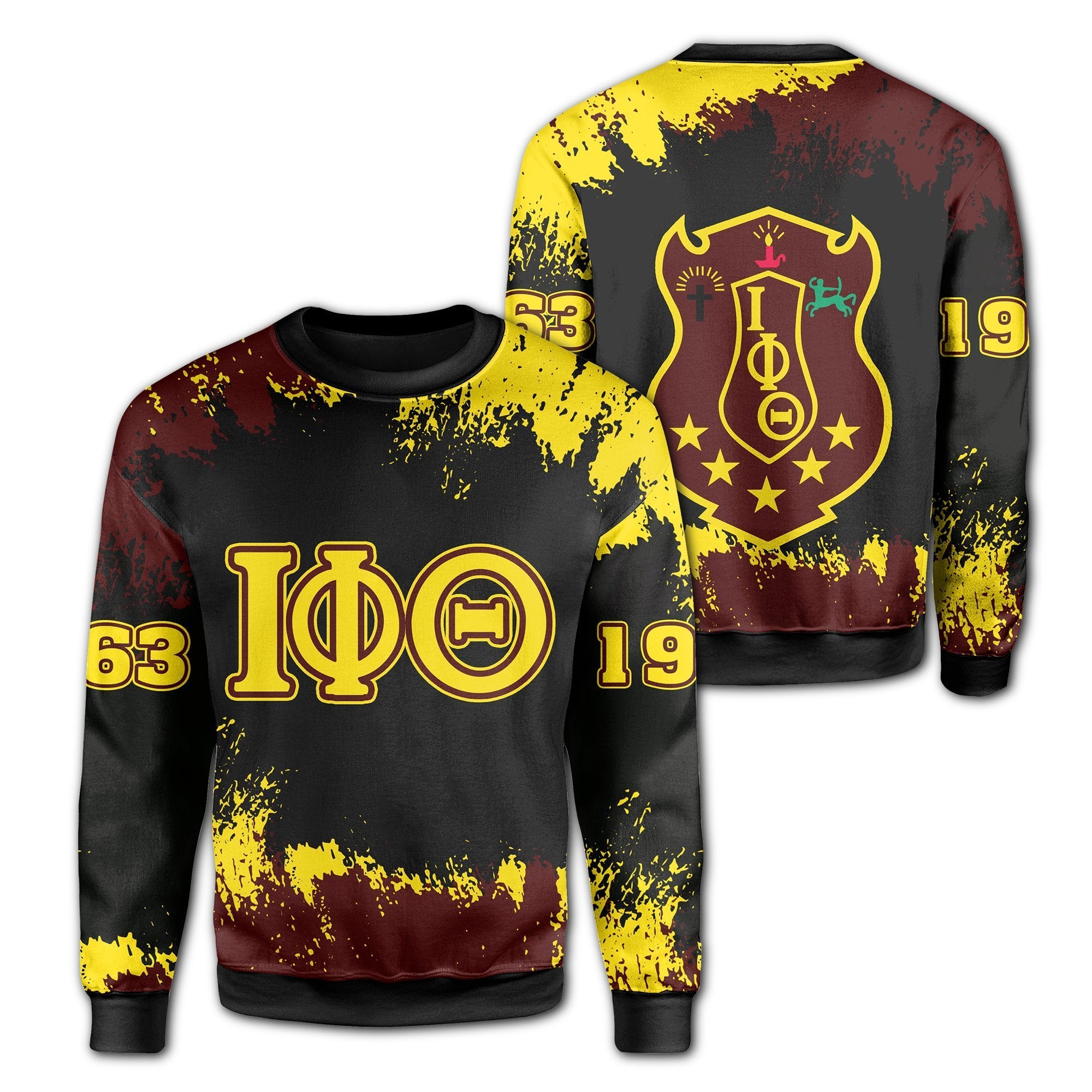 Greek Life Sweatshirt – Iota Phi Theta Sweatshirt – Face Style