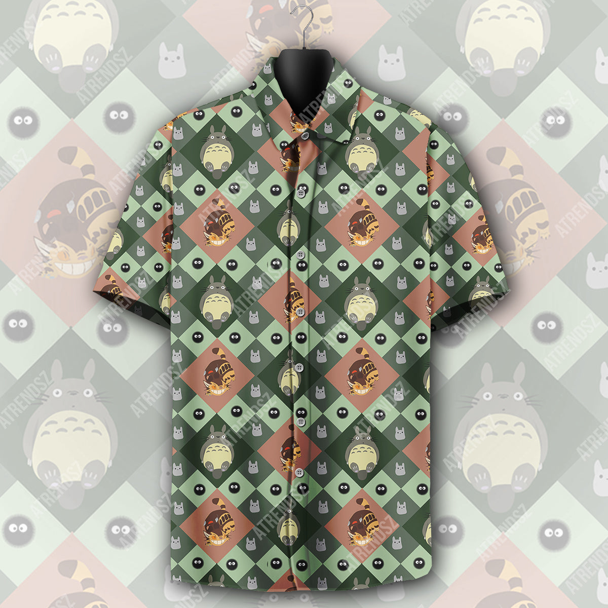 Atrendsz Gs All Over Print Hawaiian Shirt