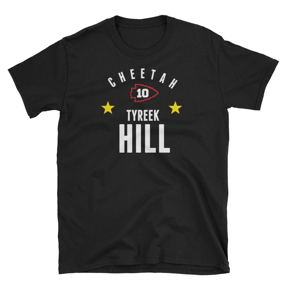 Tyreek Cheetah #10 Chiefs T-Shirt Hill Kansas City Shirt