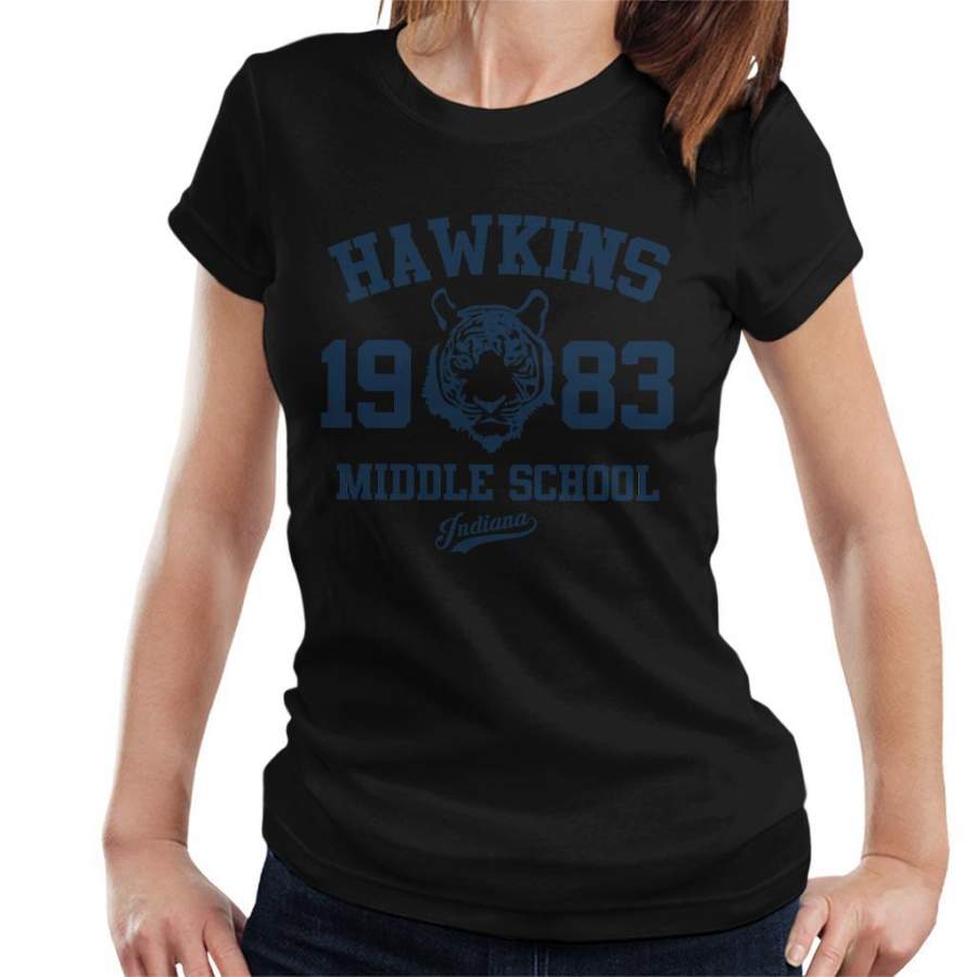 Hawkins Middle School Stranger Things Women’s T-Shirt