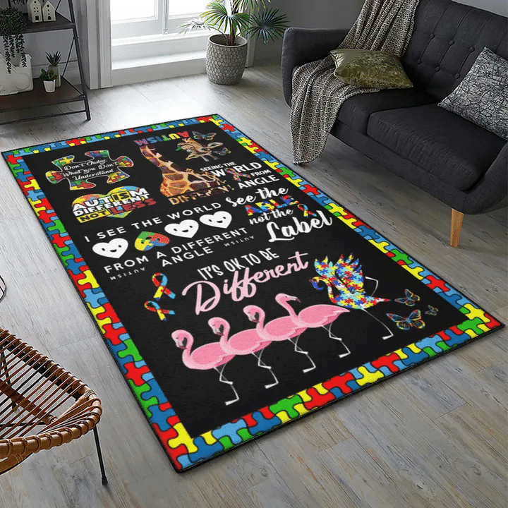 Autism Awareness Rug