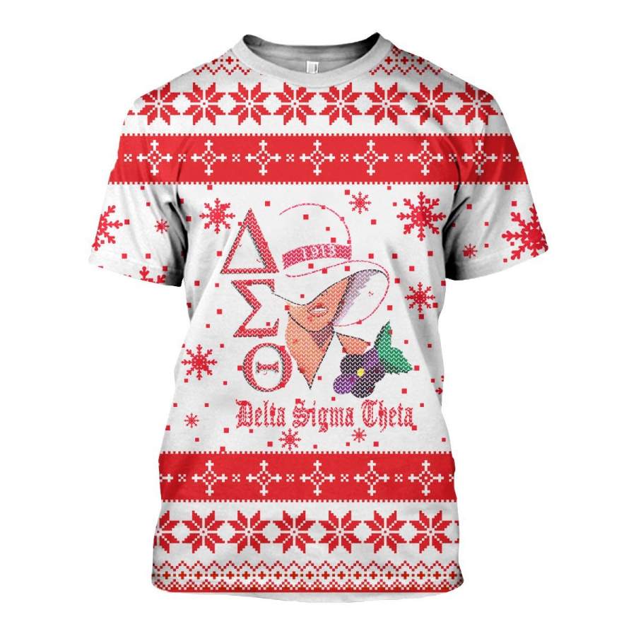 3D ALL OVER DELTA SIGMA THETA UGLY SWEATER 1692019