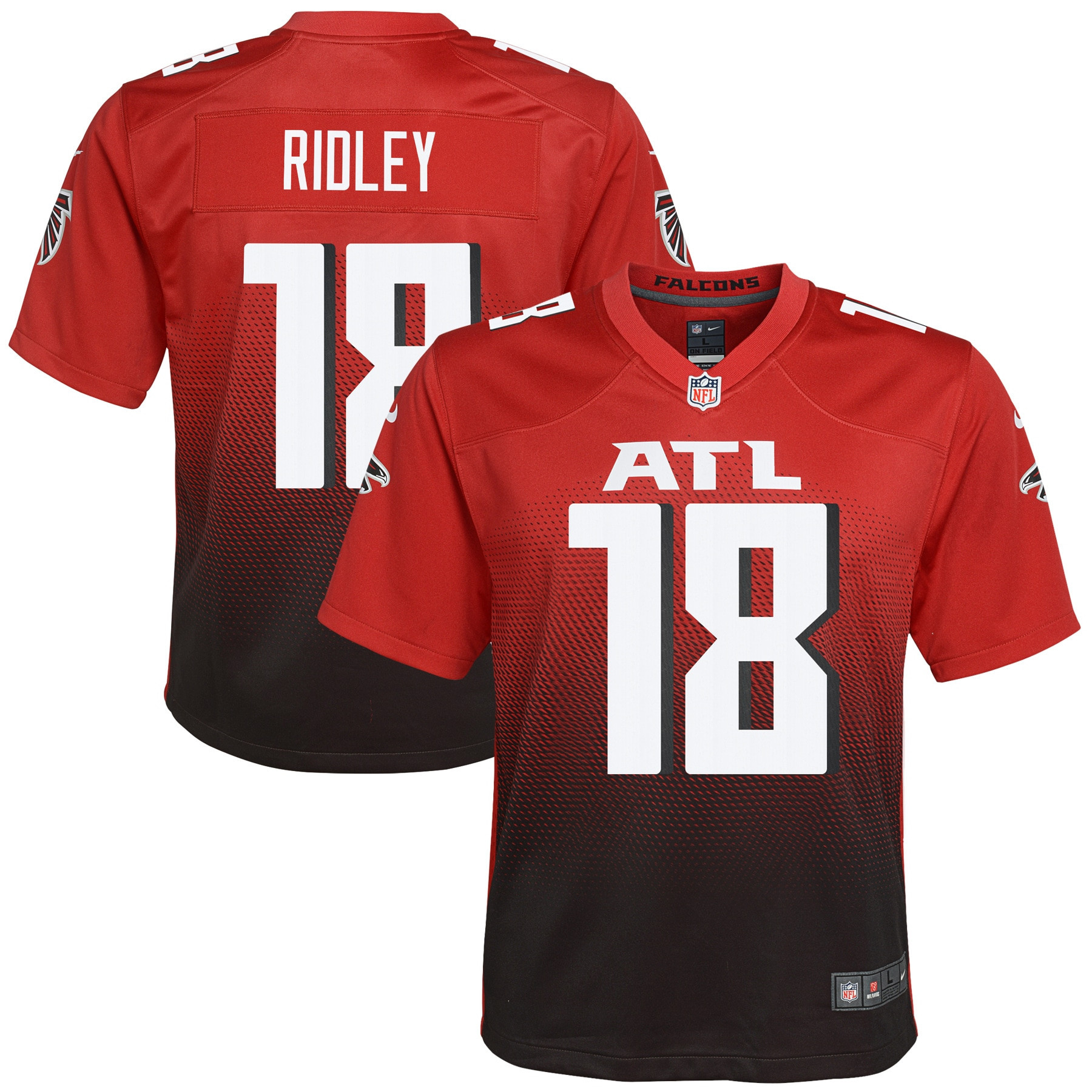 Calvin Ridley Atlanta Falcons 2nd Alternate Game Jersey – Red NFL