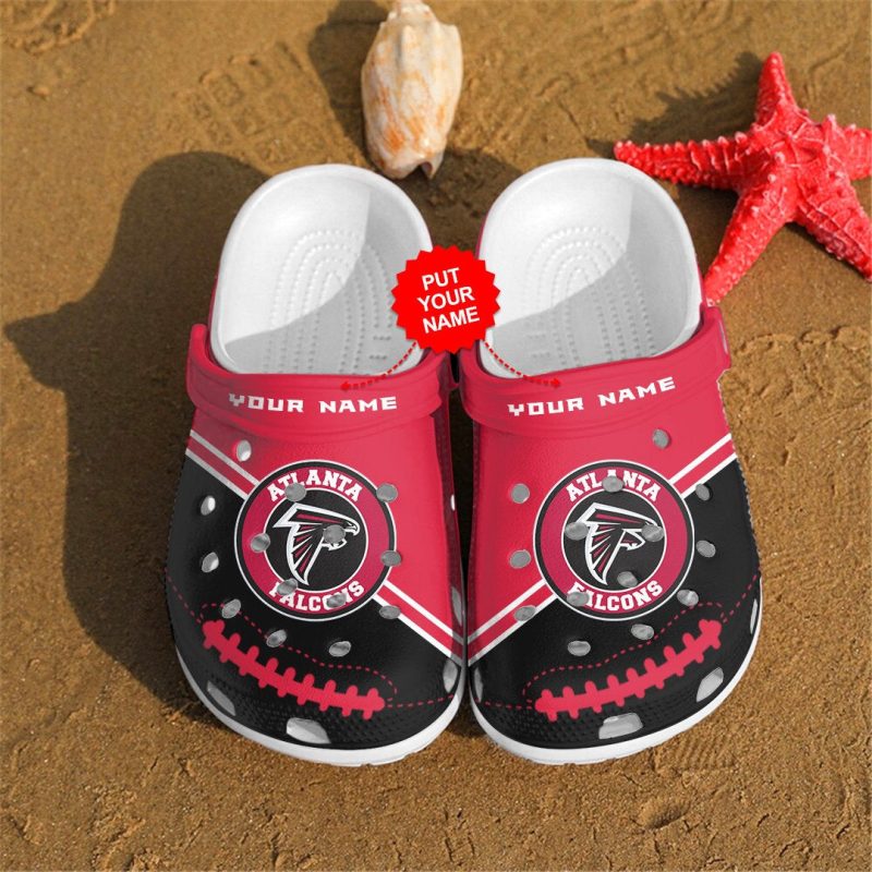 Falcons Personalized Custom Clog Shoes