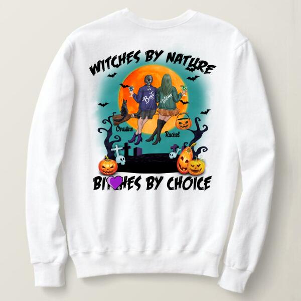 Personalized Spooky Sweatshirt – Gift Ideas For Sister – Halloween Witch Shirts