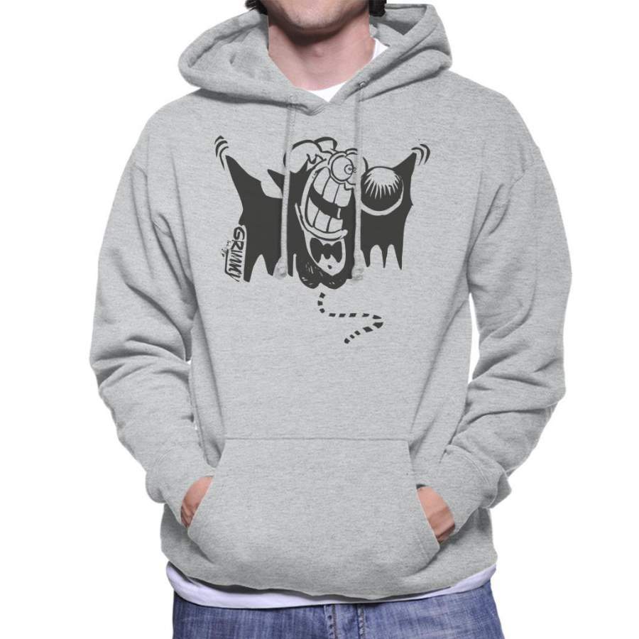 Grimmy Vampire Bat Men’s Hooded Sweatshirt
