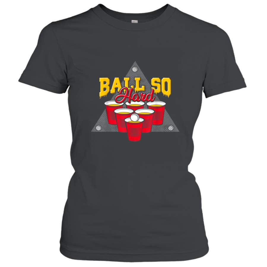 Beer Pong Costume Couples Halloween Team Idea Master shirt Women’s T-Shirt