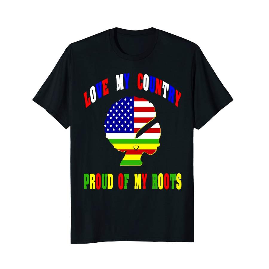 4th Of July T shirt Black Girl African American Women Gift