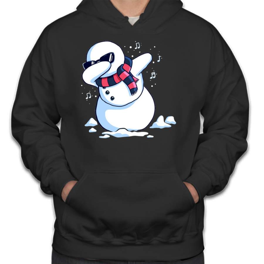 Dabbing Snowman Christmas Dab Hoodie
