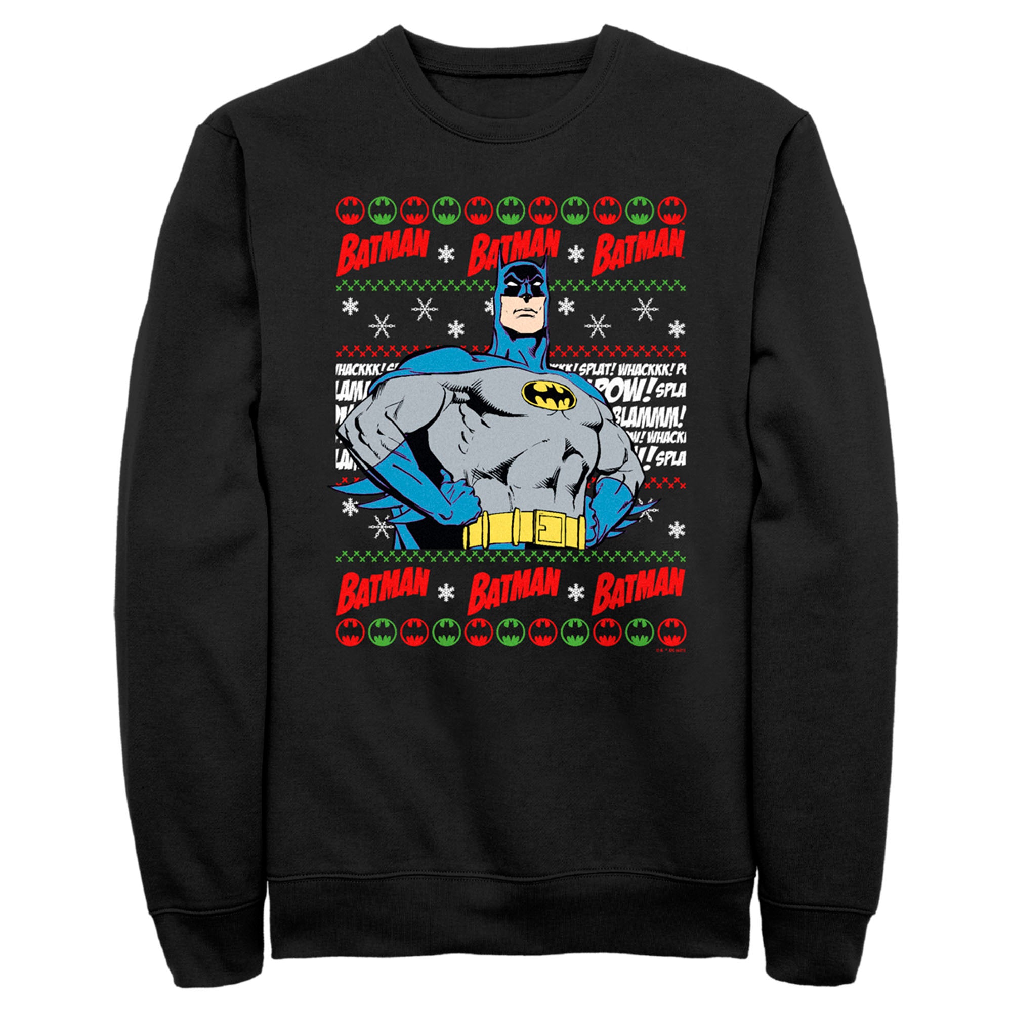 Men’S Batman Christmas Sweater Sweatshirt