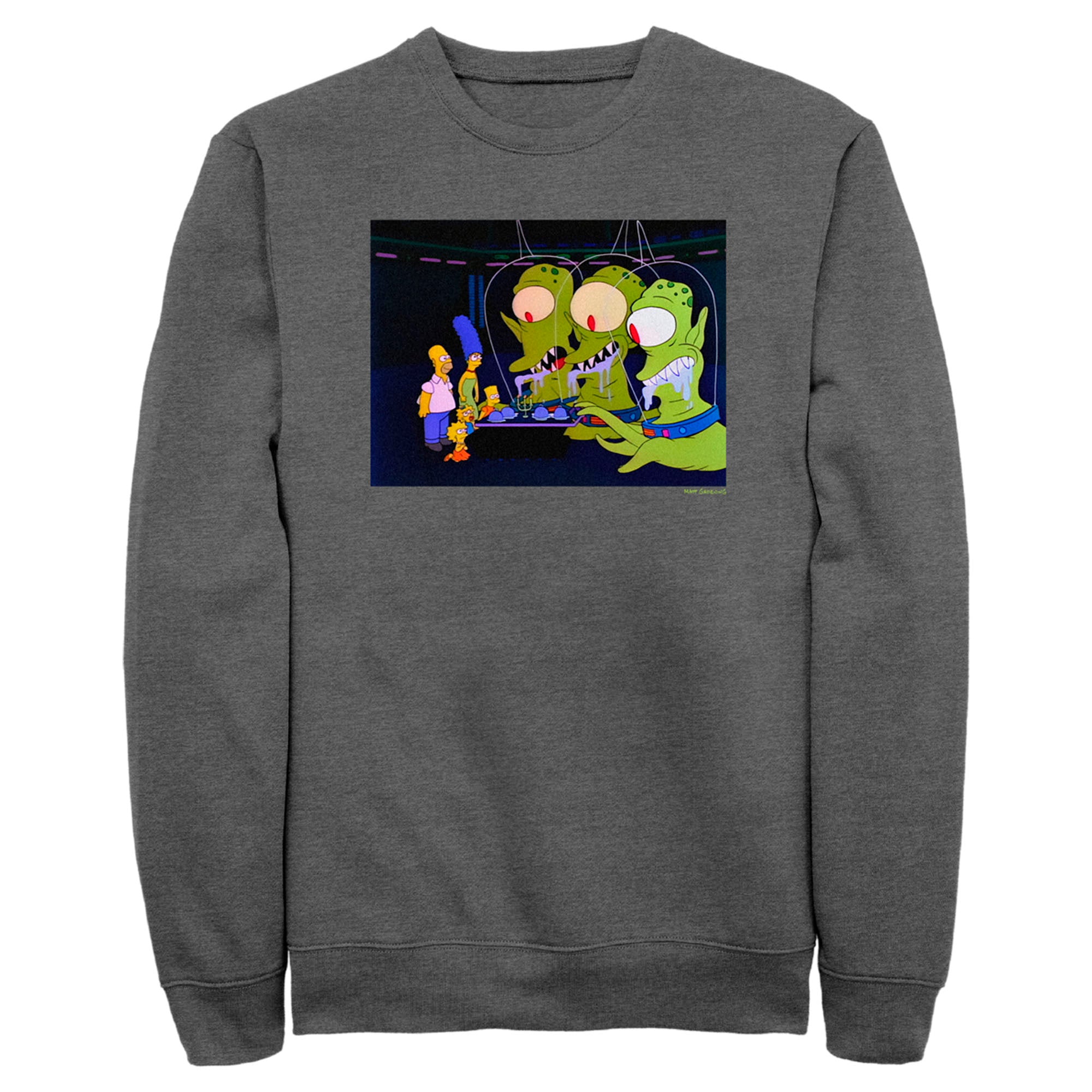 The Simpsons Men’S Kang And Kodos  Sweatshirt