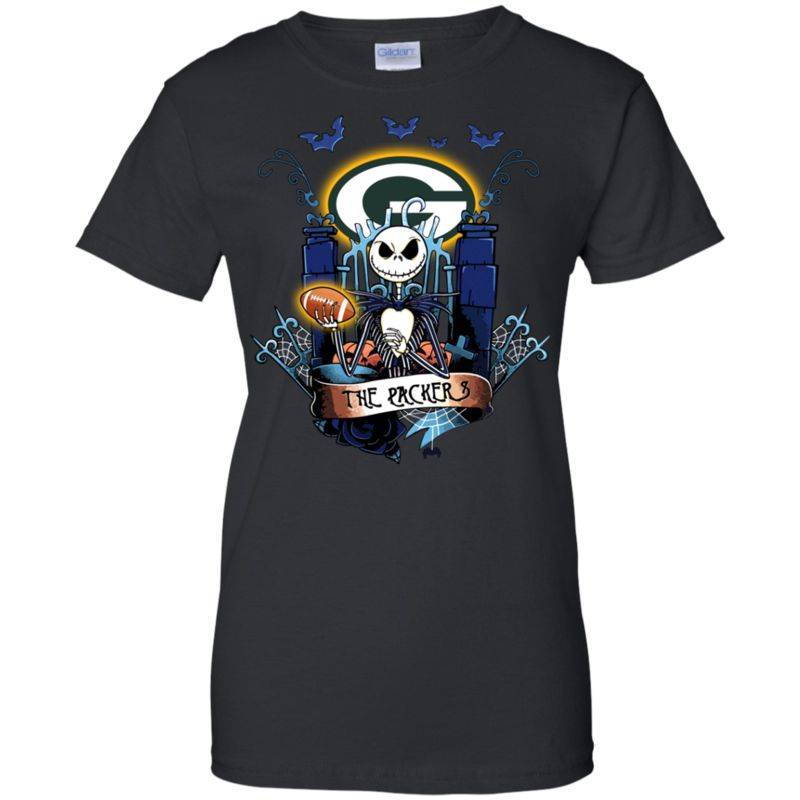 Green Bay Packers Halloween The Nightmare Before Christmas Shirts