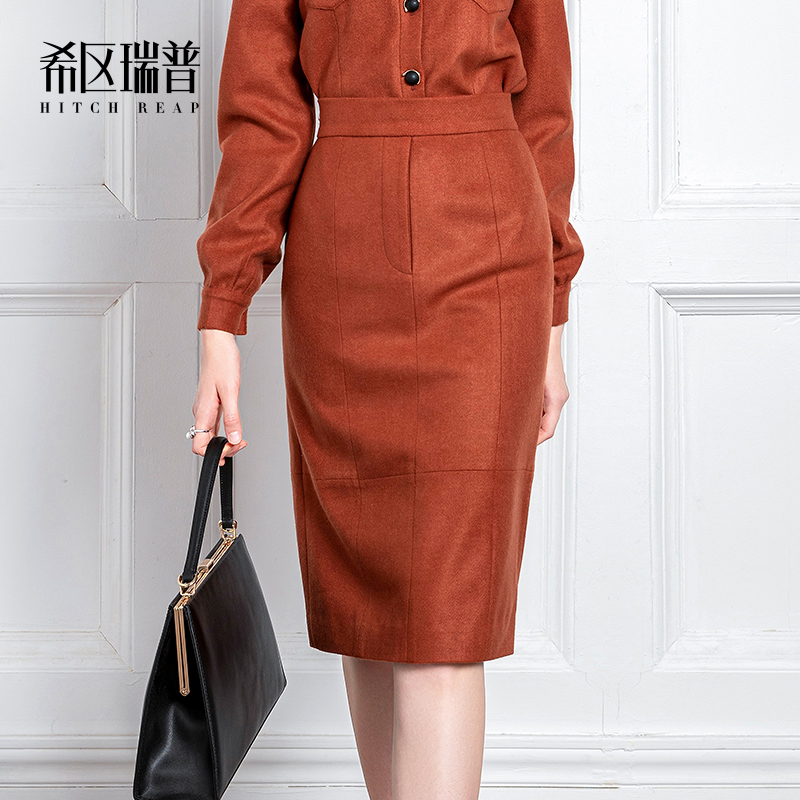 Big Brand Suit Women’S High End Professional Temperament Fashion Goddess Dress Suit Brown alx