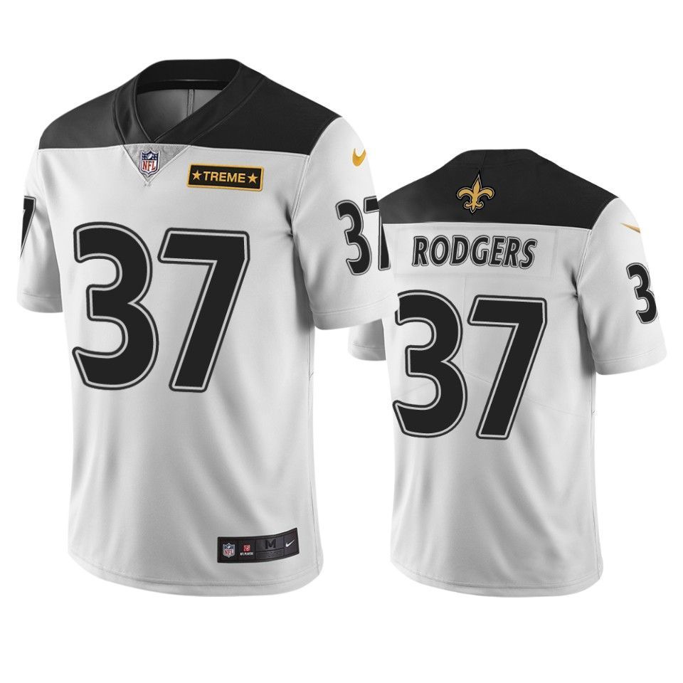 New Orleans Saints Jacquizz Rodgers White City Edition Jersey