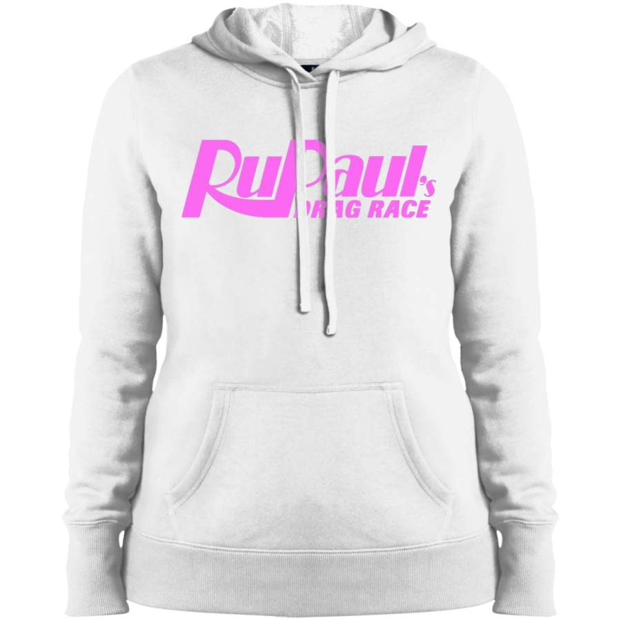 AGR RuPaul’s Drag Race Logo Ladies’ Pullover Hooded Sweatshirt