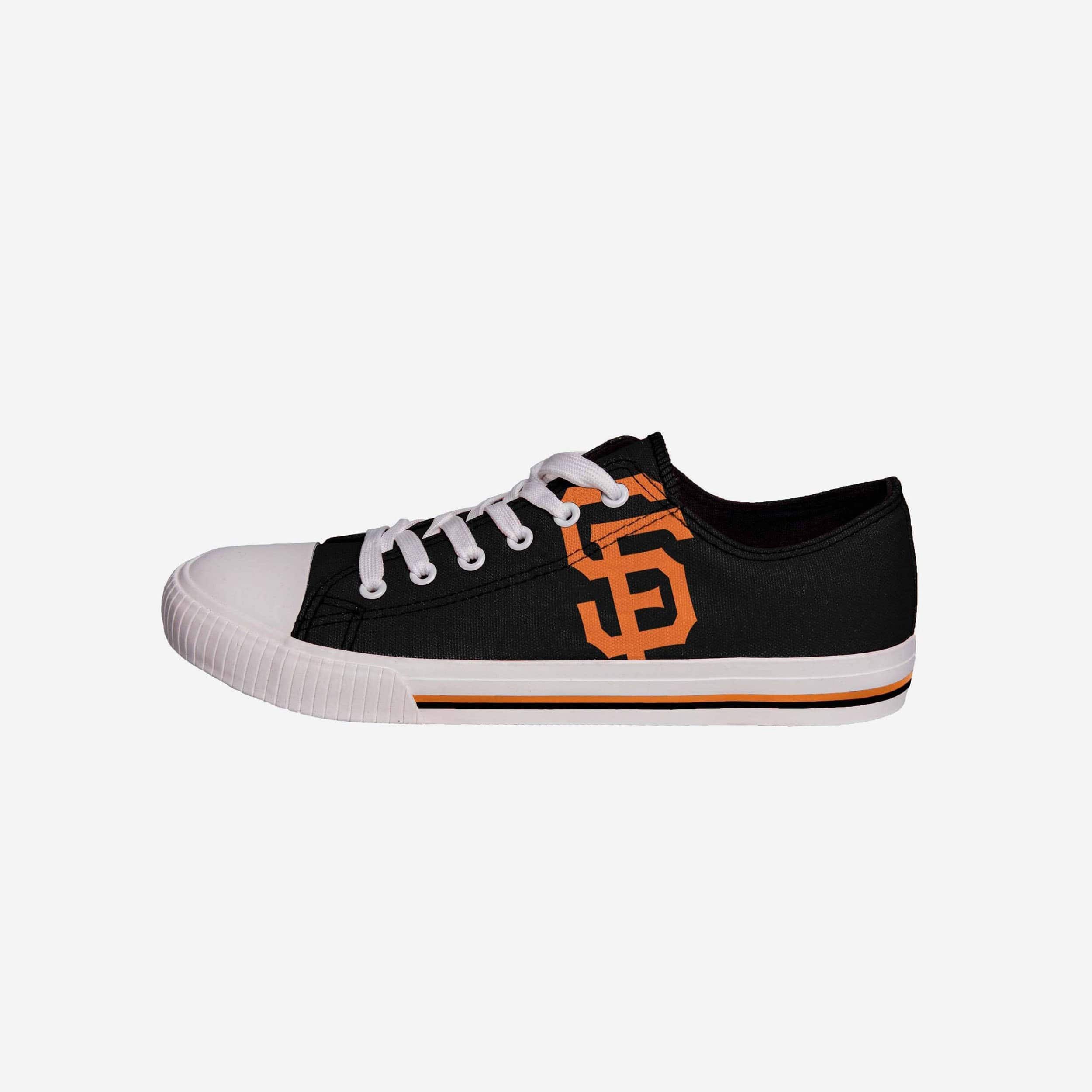 San Francisco Giants Mens Low Top Big Logo Canvas Shoe