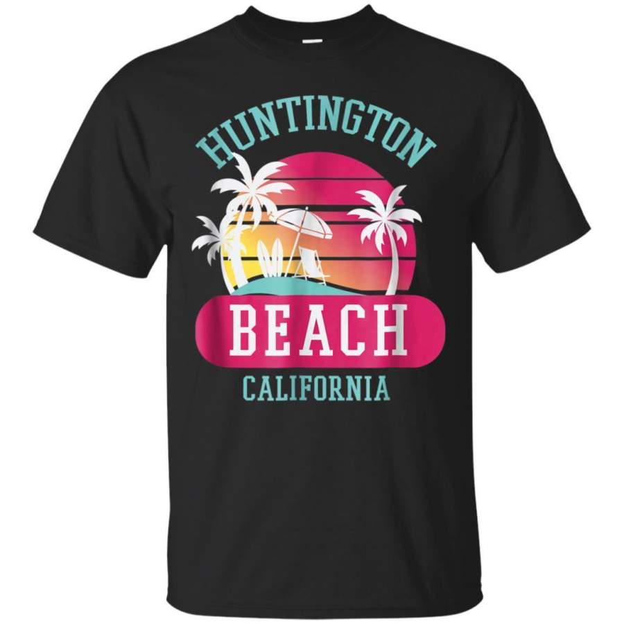 AGR Huntington Beach Novelty Sunset Men Women Kid Cool Tshirt Jaq T-shirt