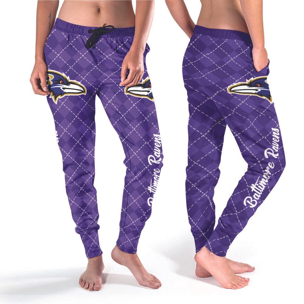 Baltimore Ravens purple Jogger Pants