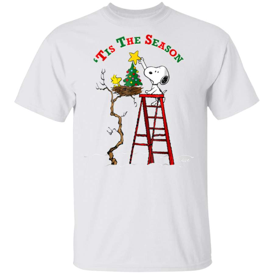 Peanuts Snoopy Tis The Season T-Shirt