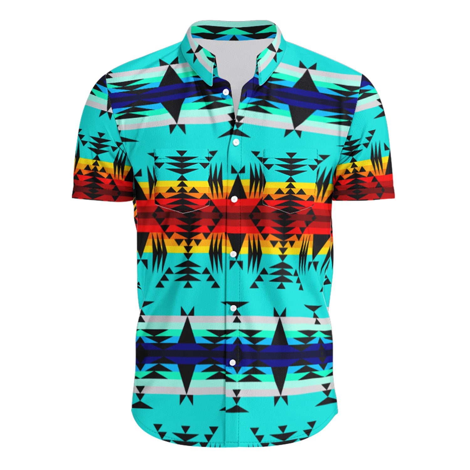 Between The Mountains Button Up Shirt Hawaiian Ha36587