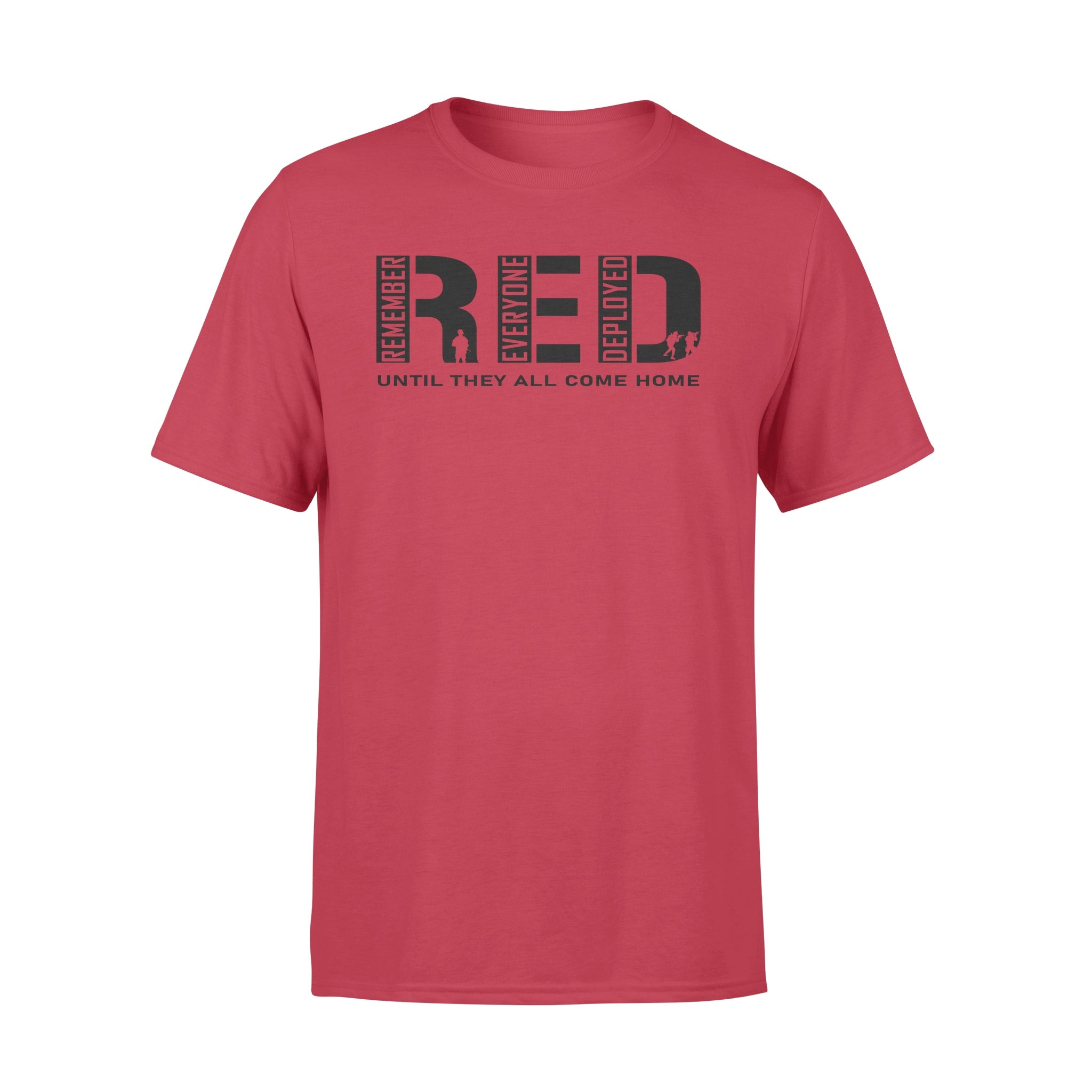 RED Friday Flag Remember Everyone Deployed T-Shirt Support our Troops Gift Men Women