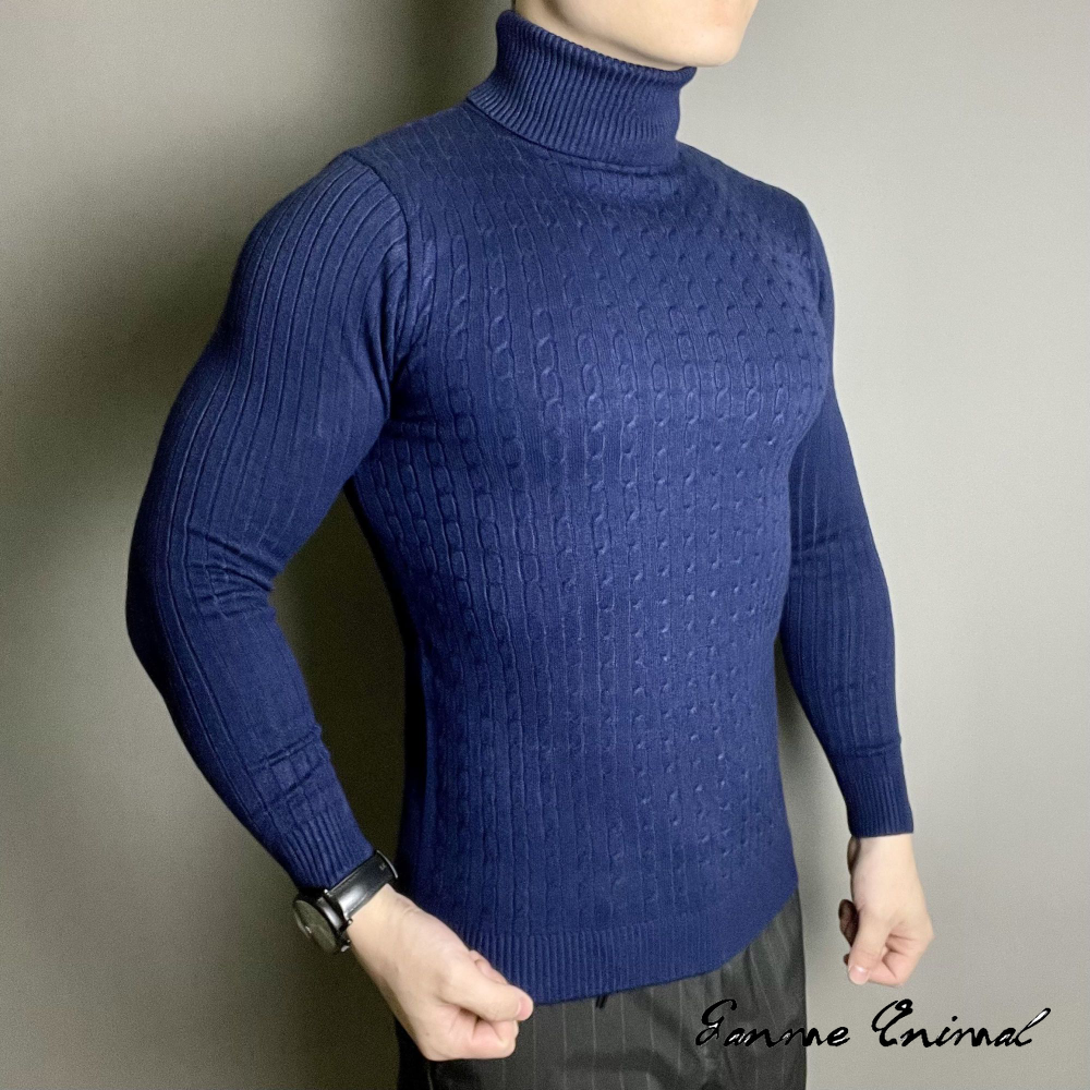 Winte Men’s Rollneck Knitted Keep Men Jumper Knit Woolen Turtleneck Warm Sweater Casual Pulloverr Coats alx