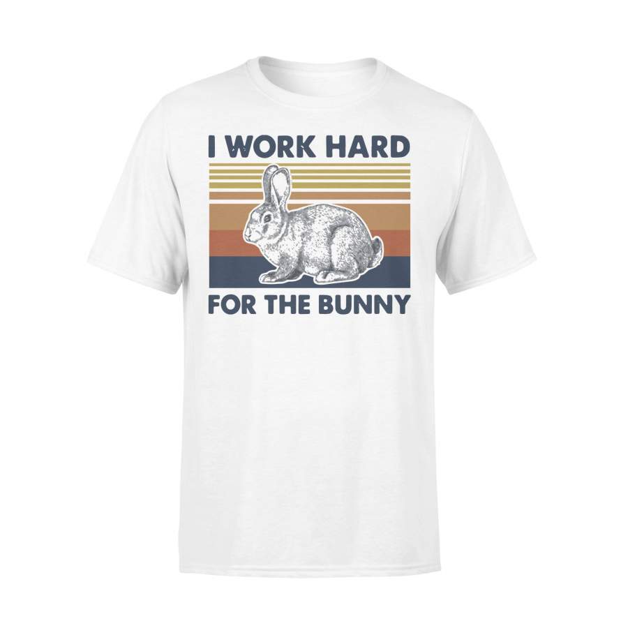 I Work Hard For The Bunny Vintage T-shirt